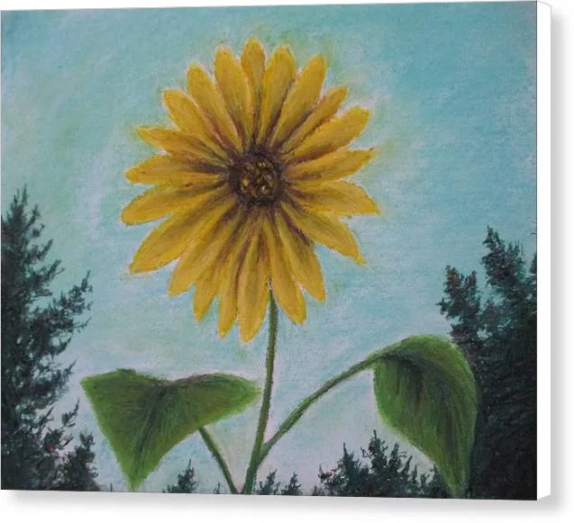 Flower of Yellow - Canvas Print