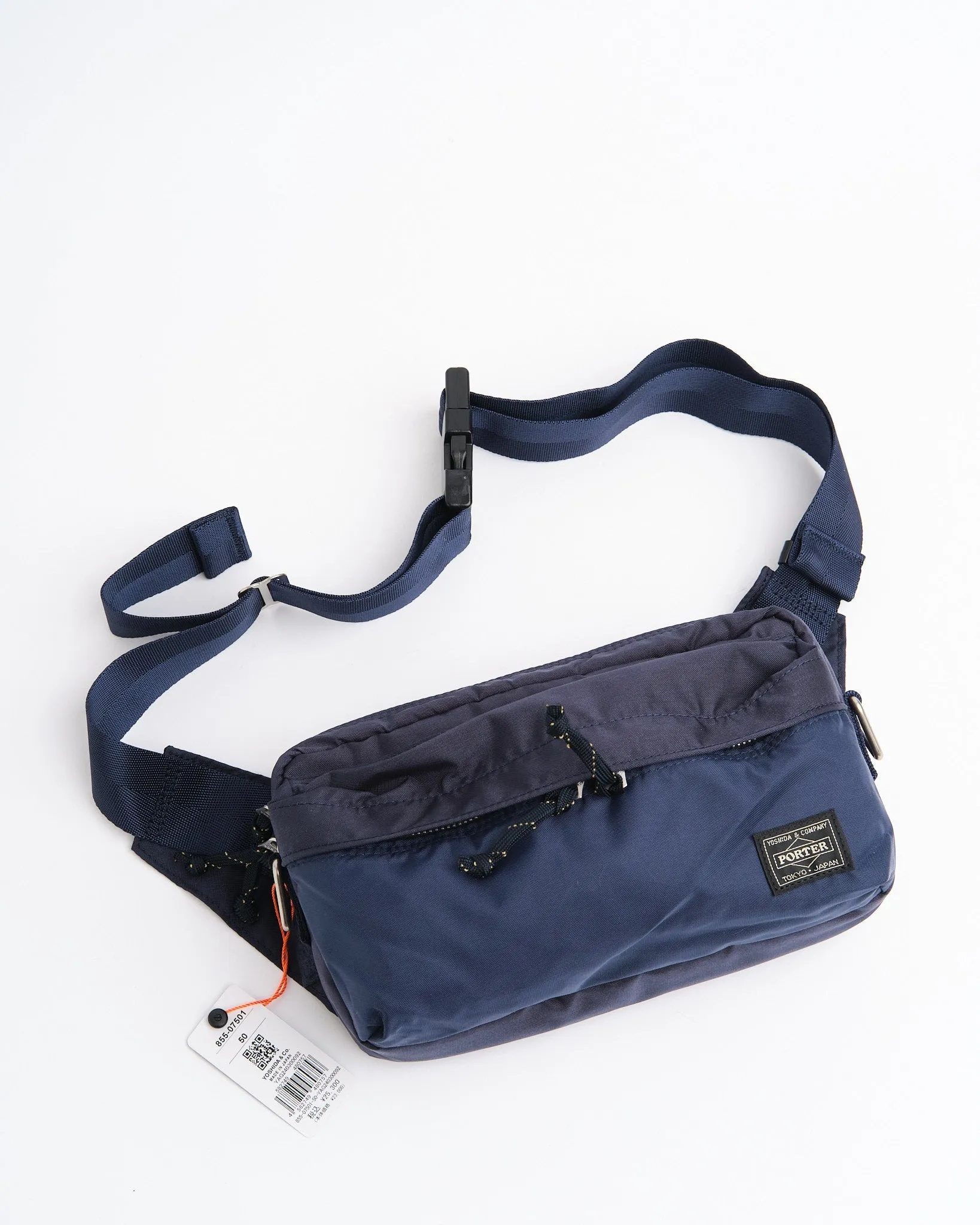 FORCE 2WAY WAIST BAG NAVY