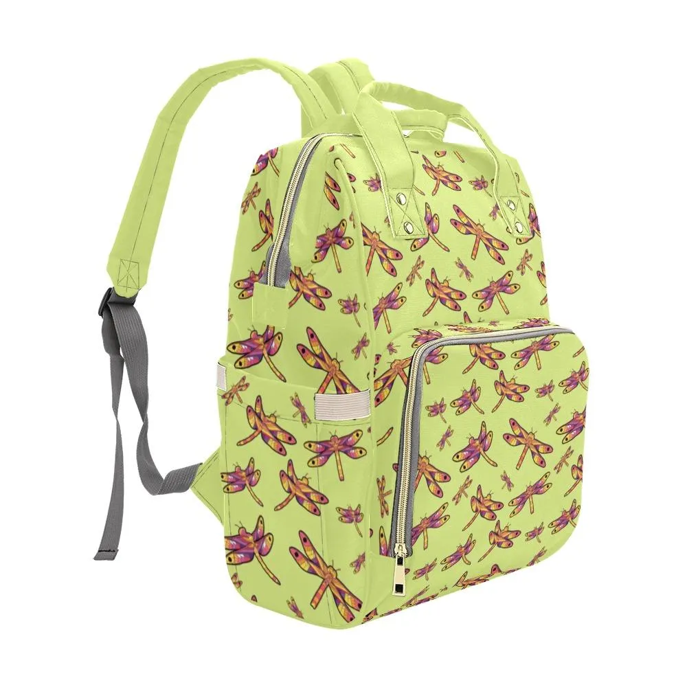 Gathering Lime Multi-Function Diaper Backpack/Diaper Bag