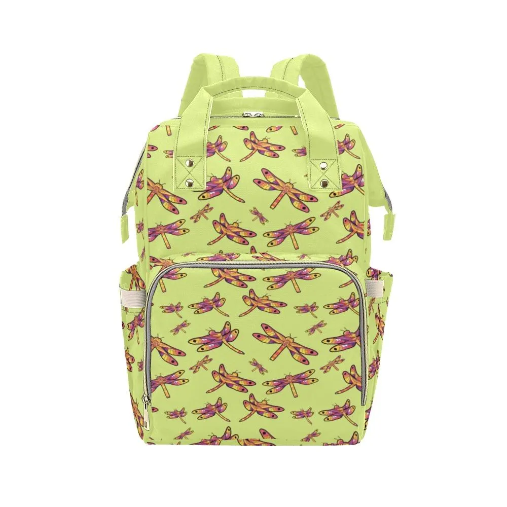 Gathering Lime Multi-Function Diaper Backpack/Diaper Bag