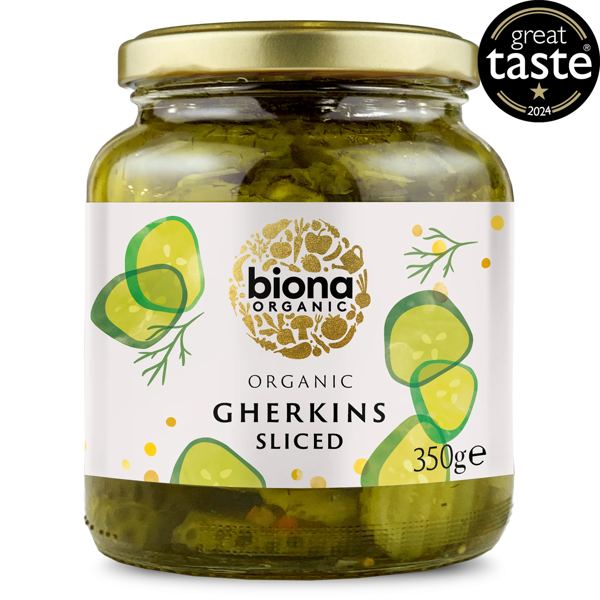 GHERKIN SLICES - 350g