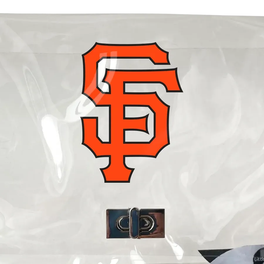 Giants Clear Envelope Purse