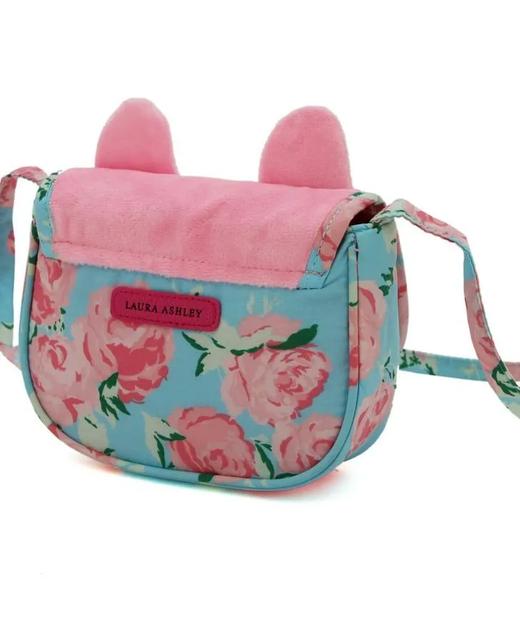 Girl's Pink Critter Cat Crossbody Purse