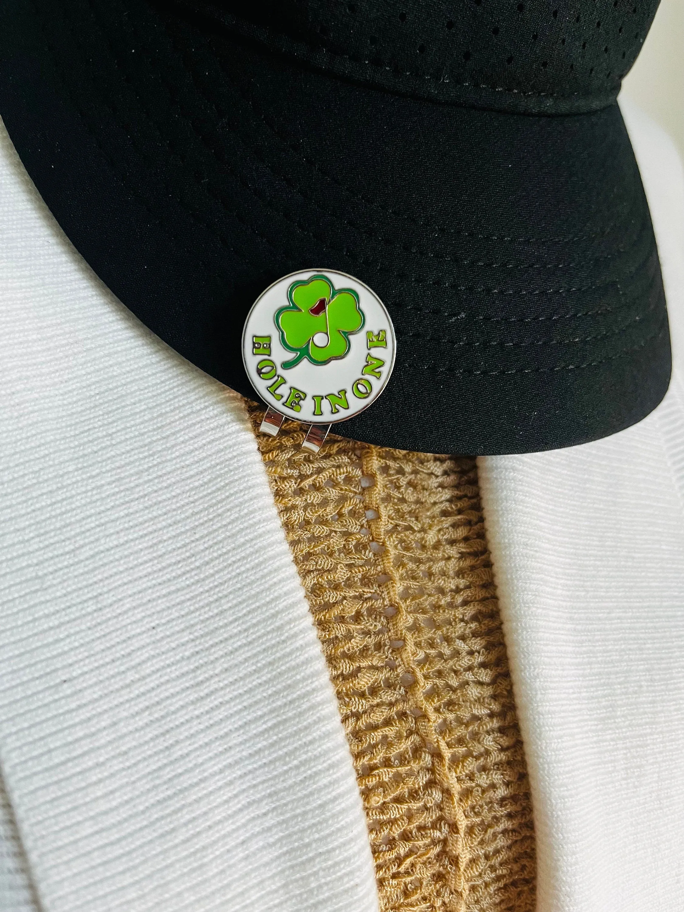 Golf Markers Hole in One Golf Ball Marker With Magnetic Clip Hat Clips Golf Ballmarker Golf Gift for Him Golf Gift Idea for Her