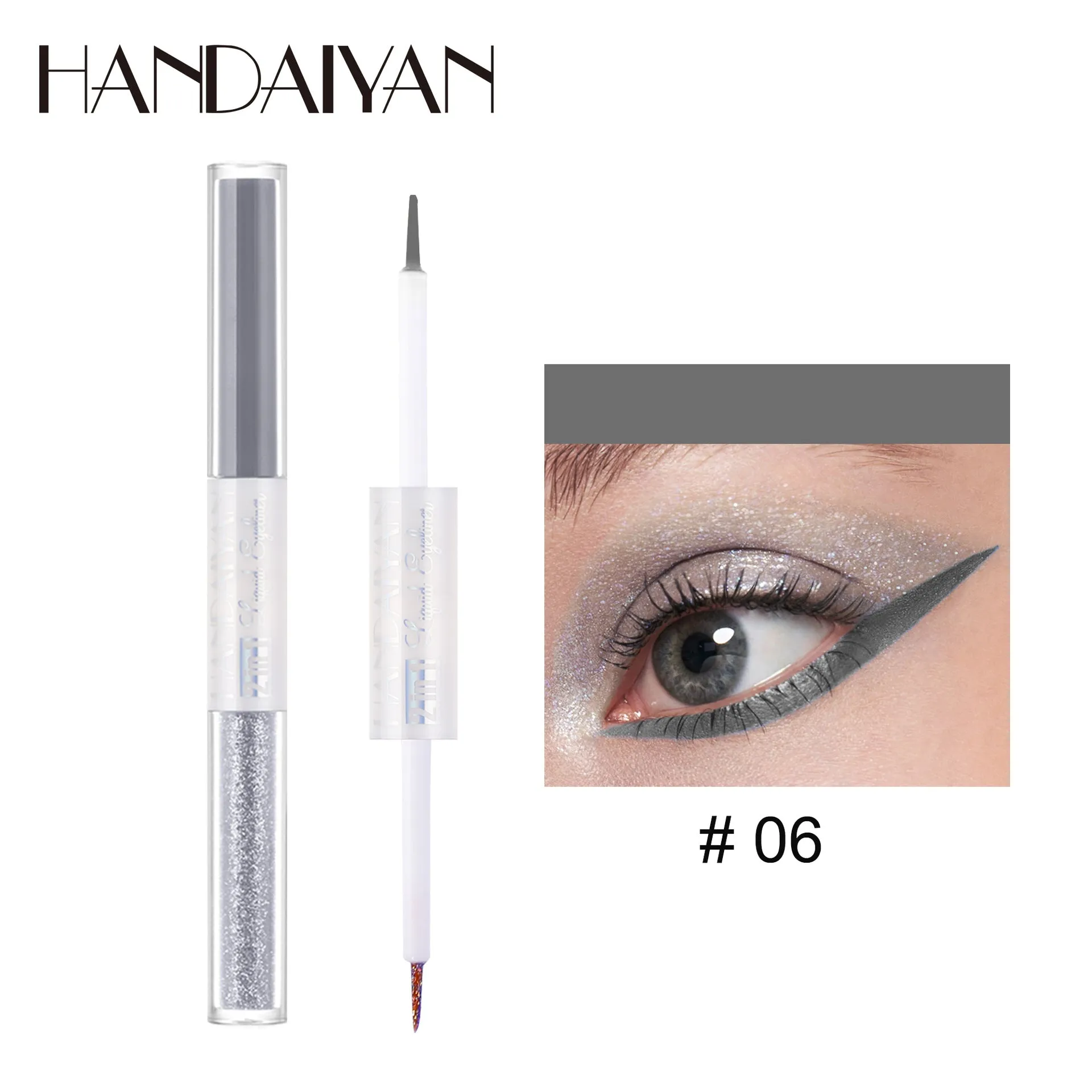 HANDAIYAN Matte Glitter Quick Dry Eye Liner Pen