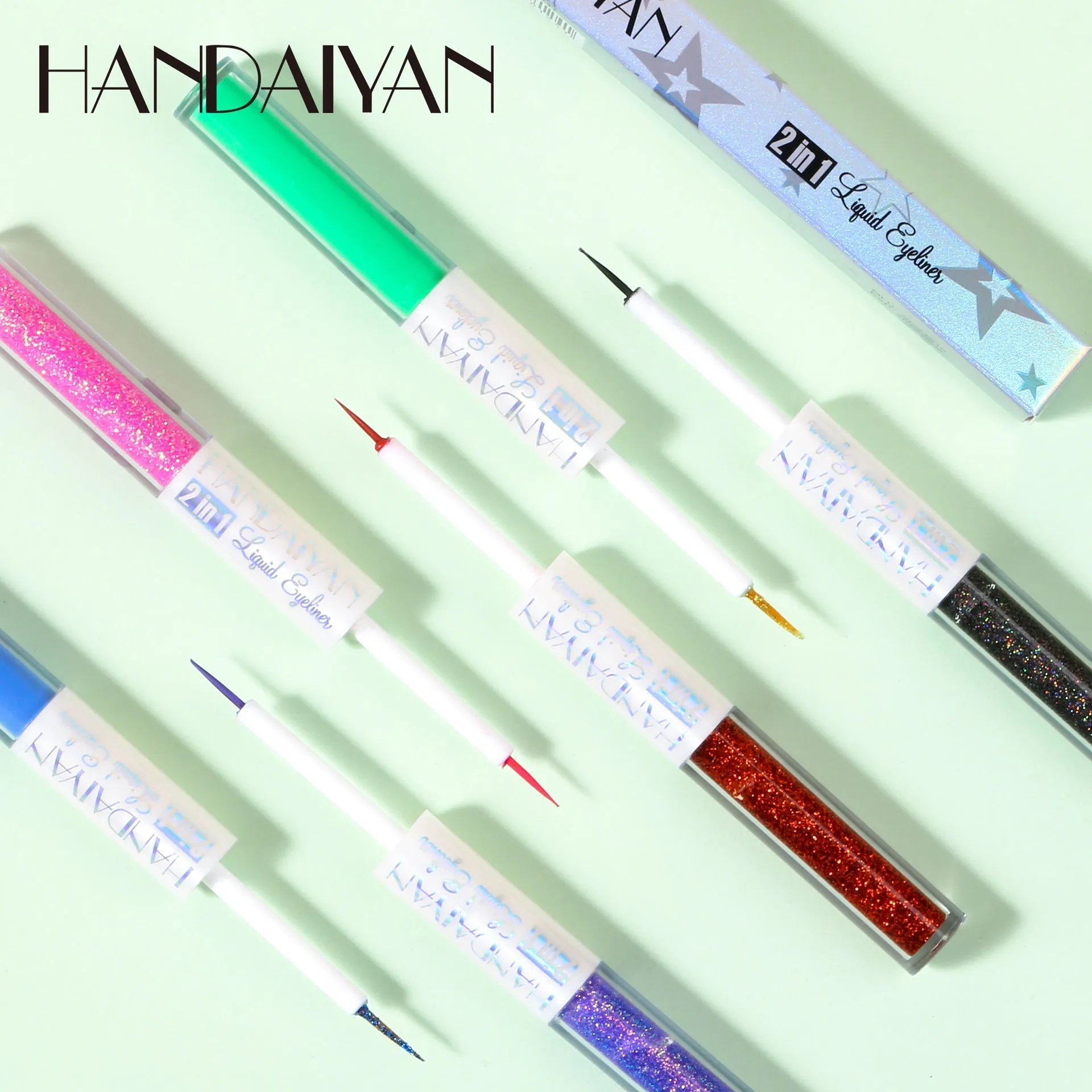 HANDAIYAN Matte Glitter Quick Dry Eye Liner Pen