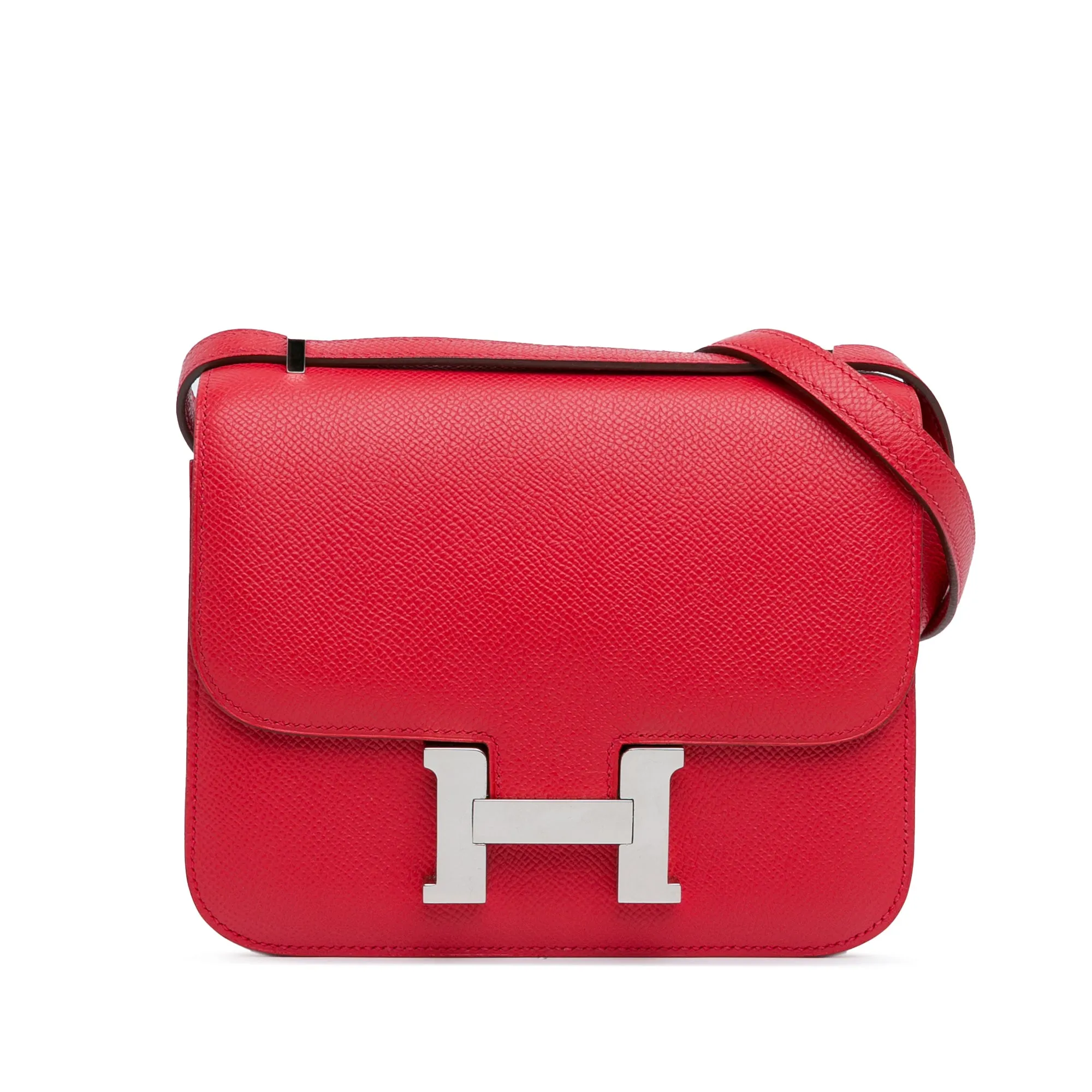 Hermès Mini Epsom Constance 18 Red