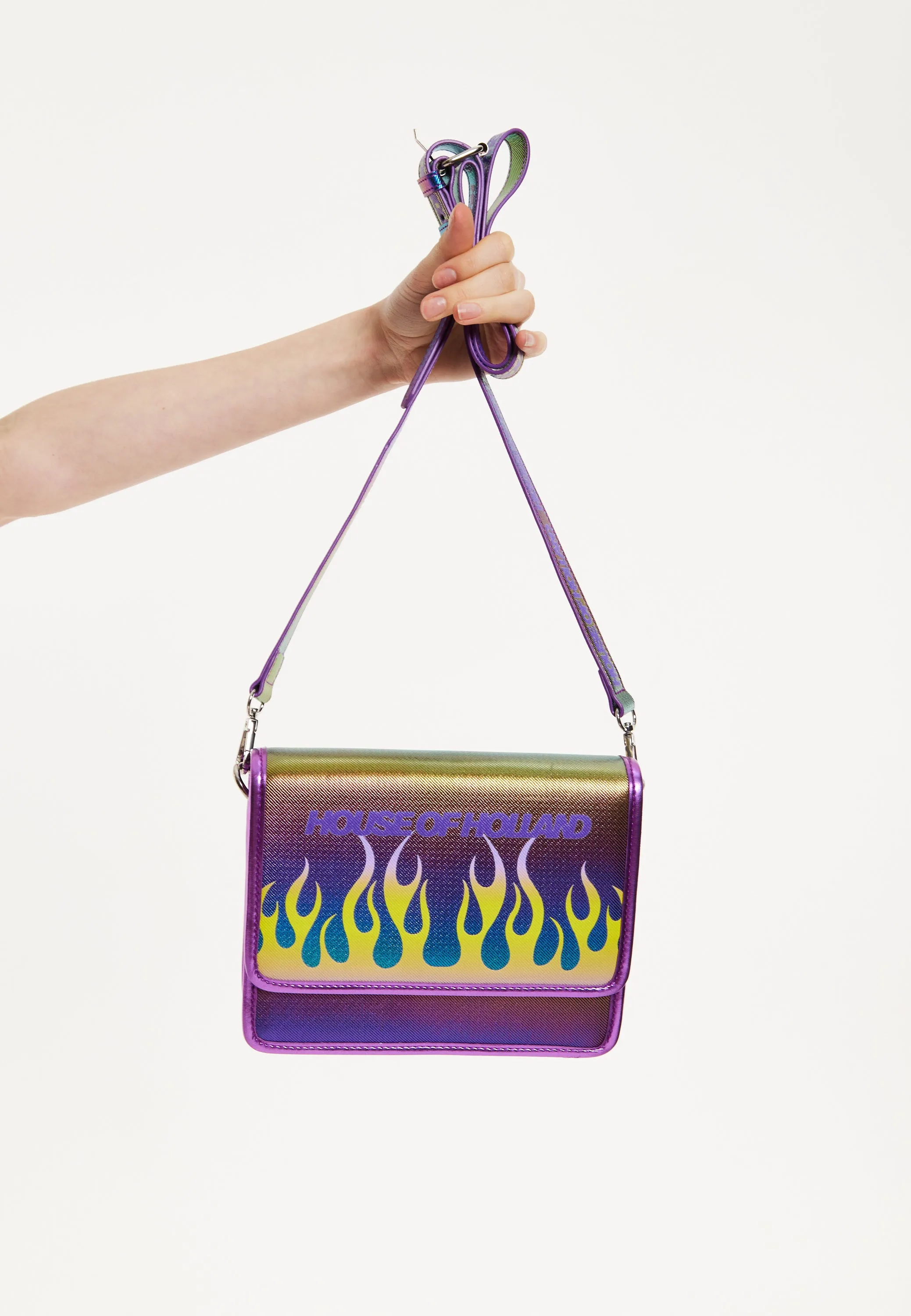 House Of Holland Flame Crossbody Bag