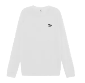 Icon Lightweight Crewneck | White