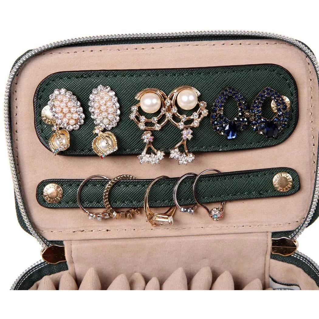 Jewelry Organizer Case Deep Evergreen