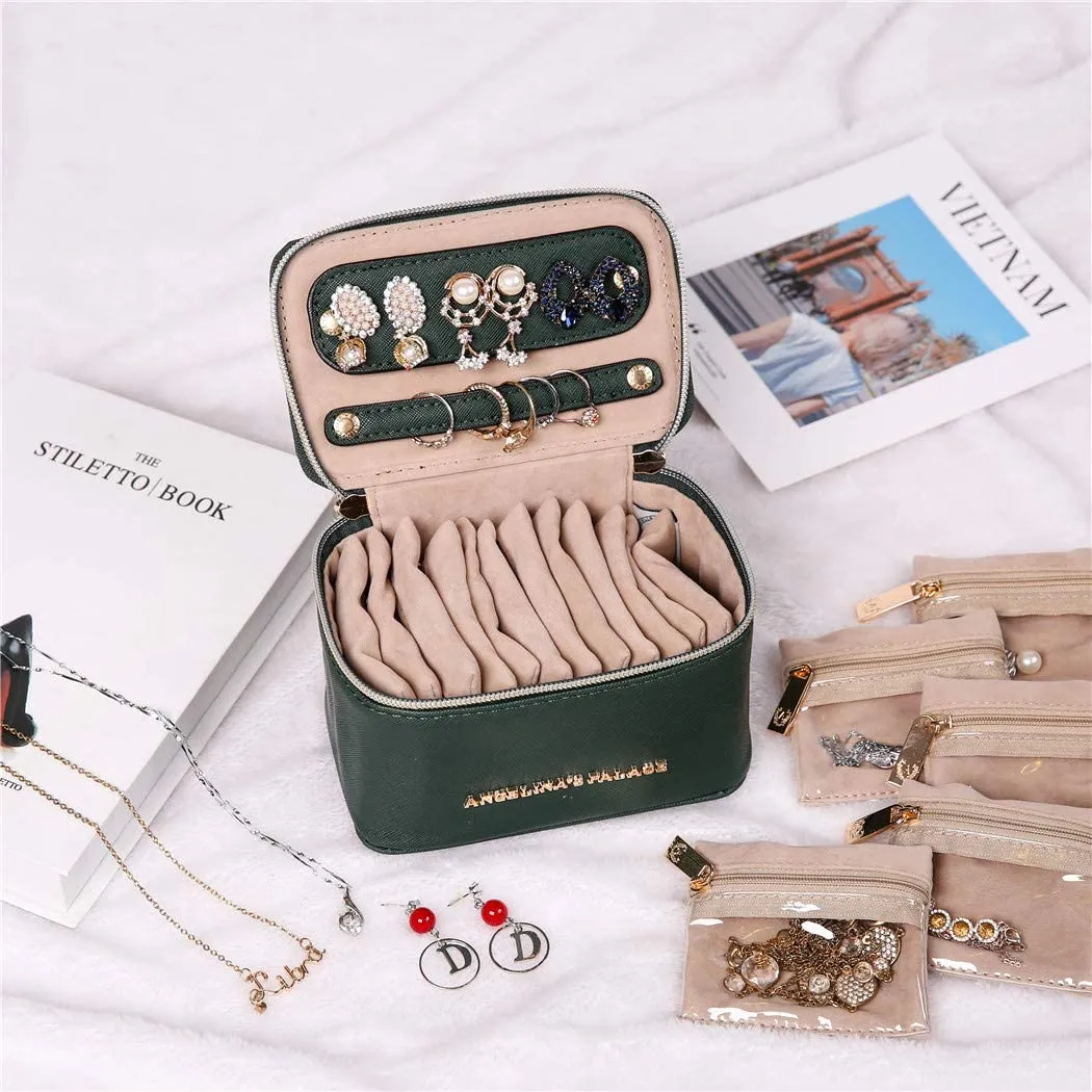 Jewelry Organizer Case Deep Evergreen