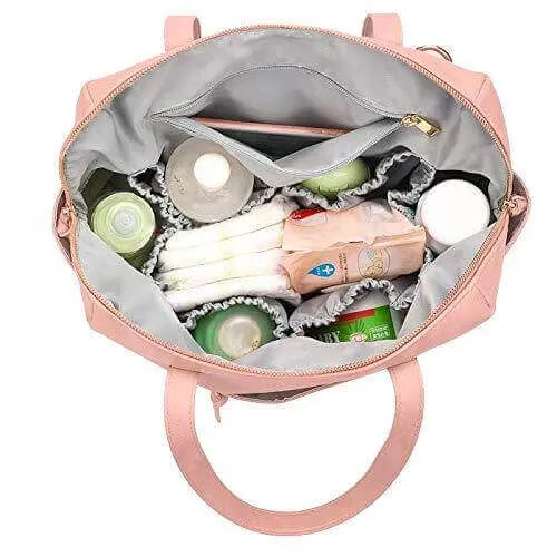 Kiddale Stylish Diaper Leather HandBag for Mom