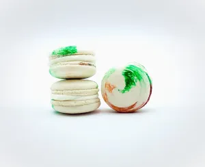 Kiwi Cucumber Vegan Macarons