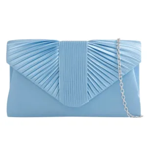 Koko Serentity Pale Blue Satin Bag