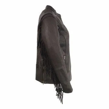 Ladies Lightweight Fringe Jacket