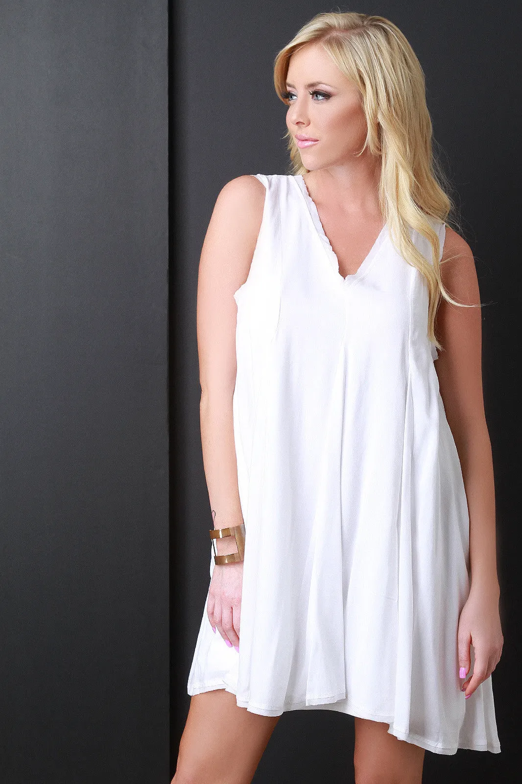 Lightweight Flowy Shift Dress