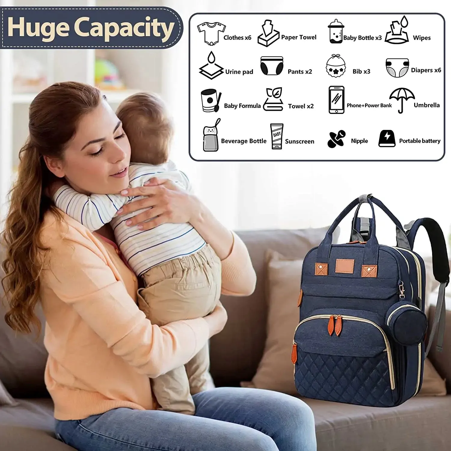 Luxury Diaper Bag