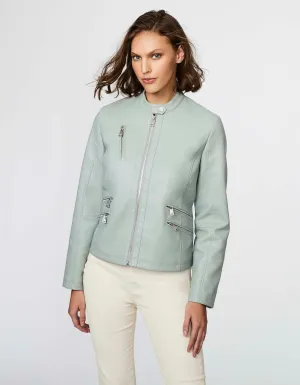 MILANO VEGAN LEATHER JACKET