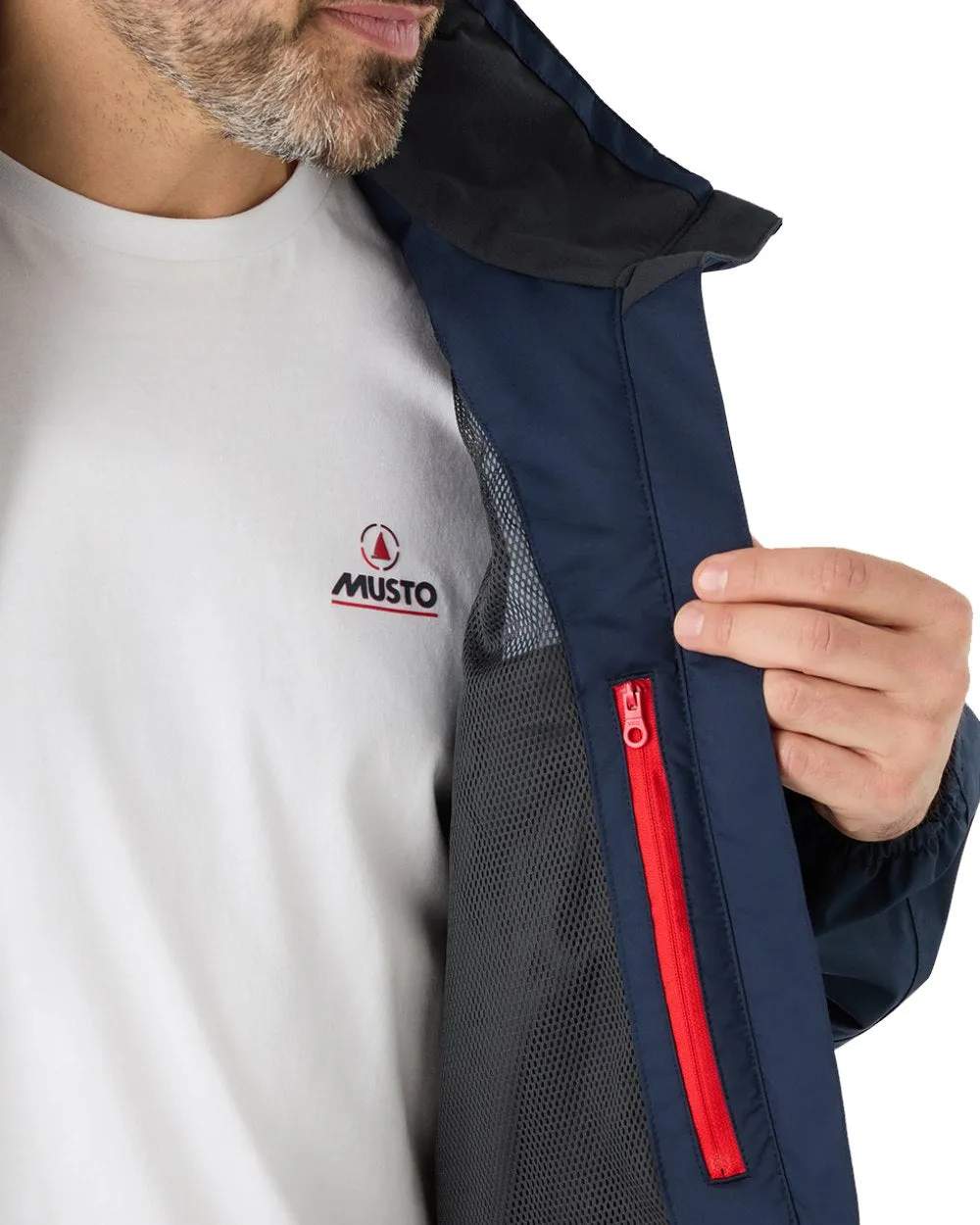 Musto Mens Nautic Rain Jacket