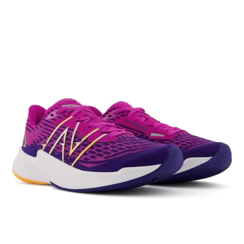 New Balance FuelCell Prism v2  Women's) - Blue with magenta pop and vibrant apricot