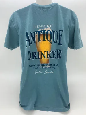 OBX Antique Drinker Beer Short Sleeve Tee