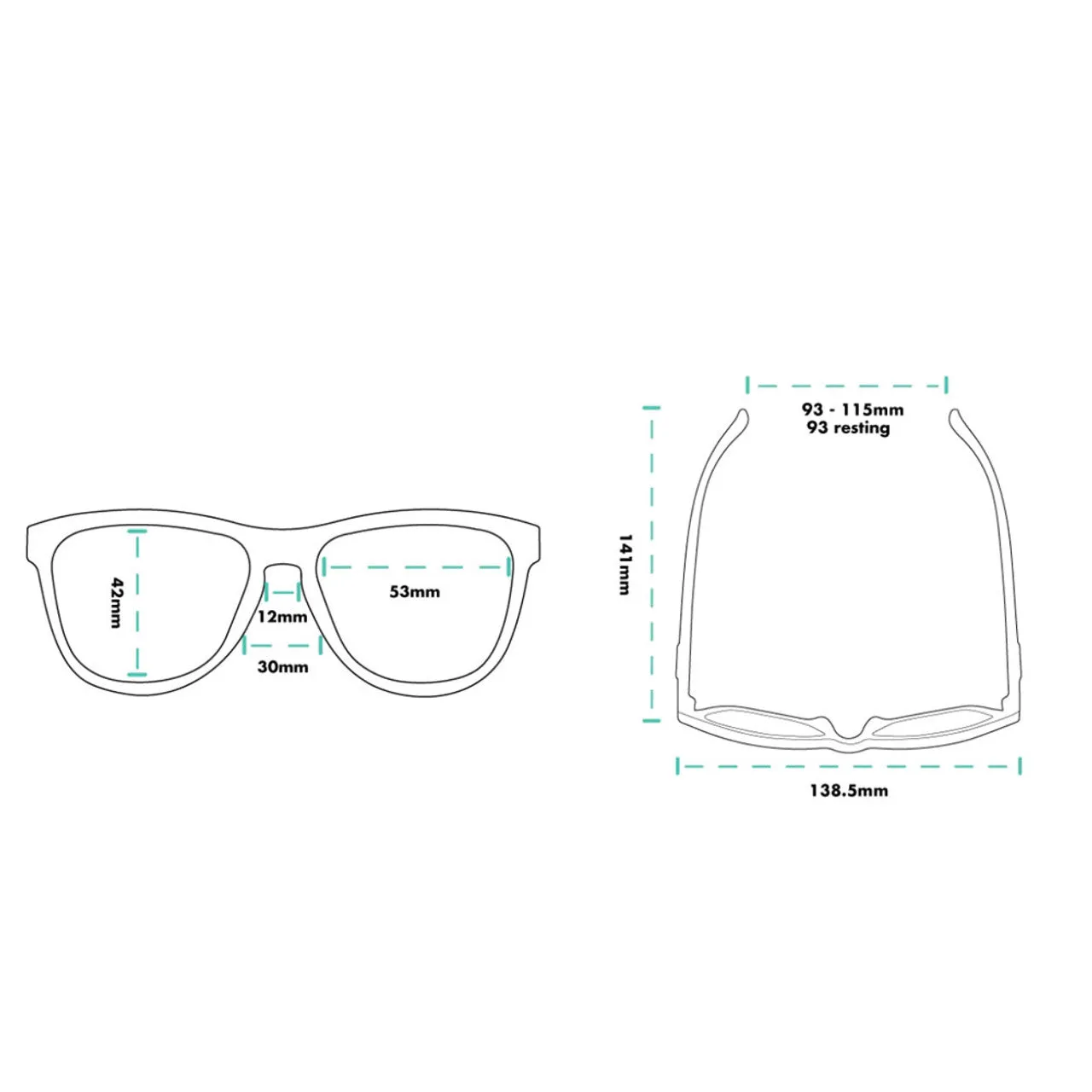 OG 'Dinner Mint Debauchery' Sunglasses