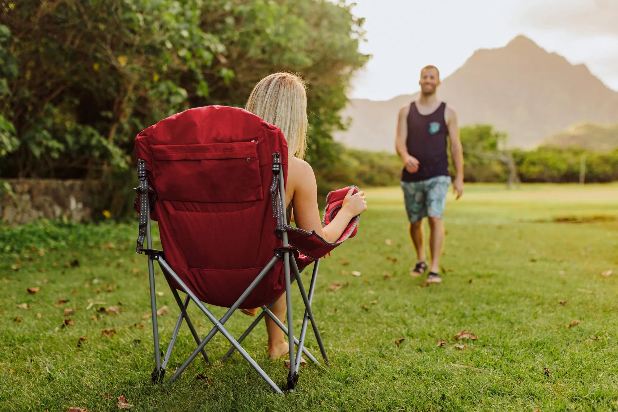 Ole Miss Rebels - Reclining Camp Chair