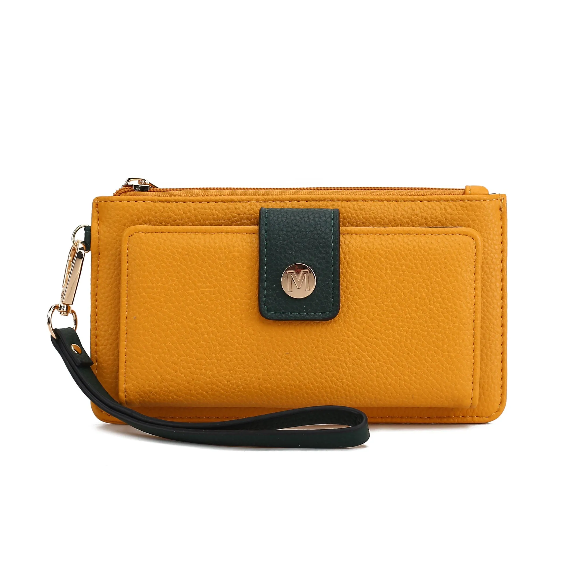 Olympe Vegan Leather Women Wristlet Wallet