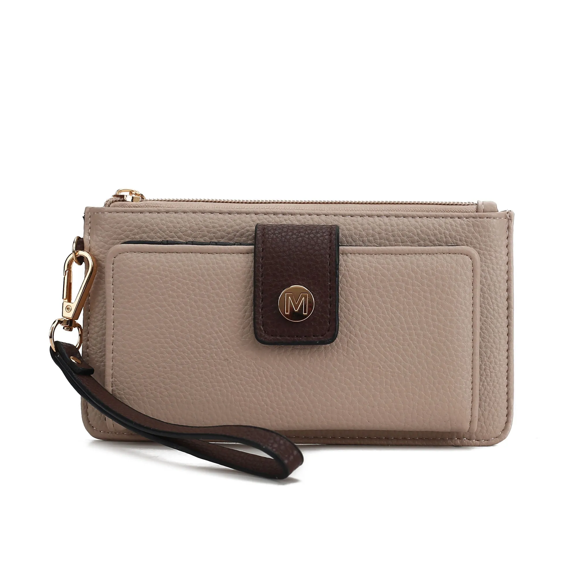 Olympe Vegan Leather Women Wristlet Wallet