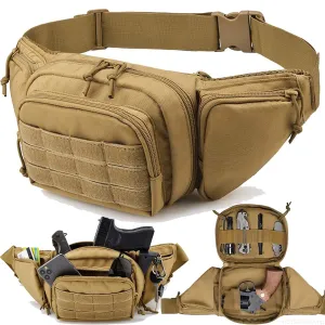 Outdoor Hiking  Waist Bag Running Sports Functional Bag Cycling Bag Bum Bag Multi-functional Tool Shoulder Tactical Waist Pack