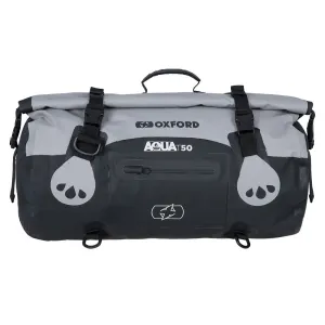 Oxford Aqua T 50 Roll Bag Grey Black