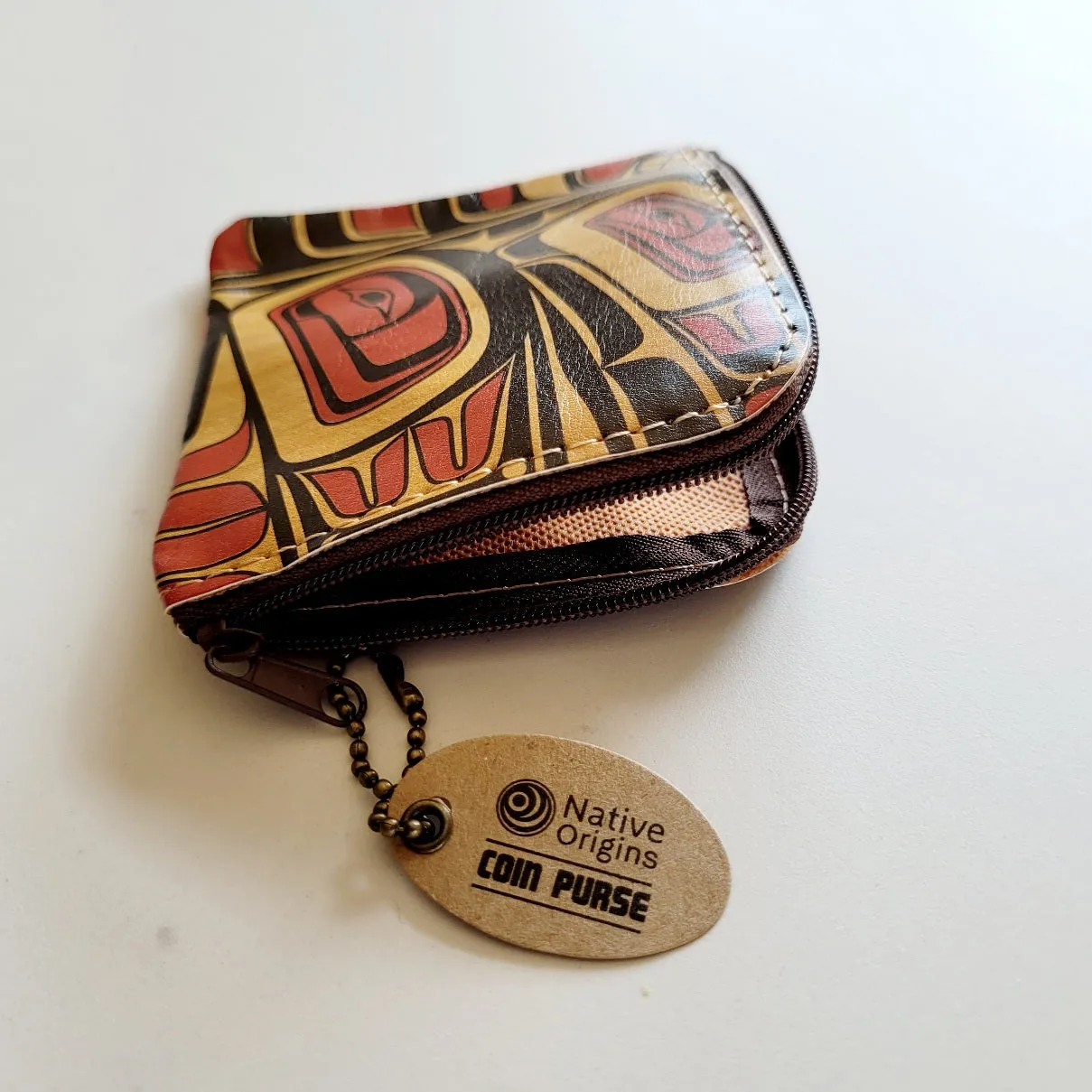 Pacific Spirit coin purse by Tsimshian artist, Morgan Green