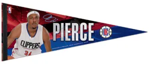 Paul Pierce "Signature Series" LA Clippers NBA Premium Felt Collector's Pennant - Wincraft