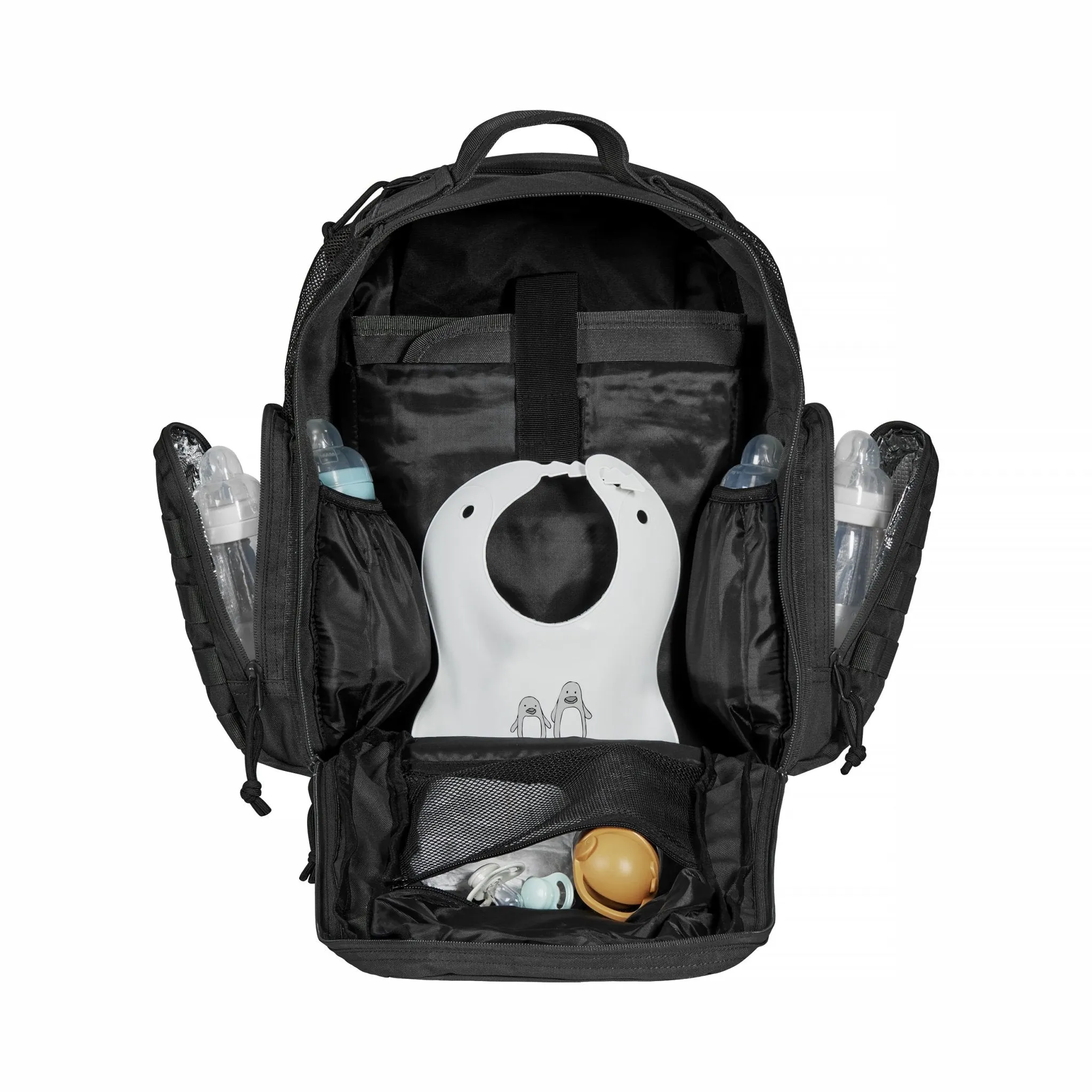 Phil & Jack Diaper Backpack 2.0 - Black