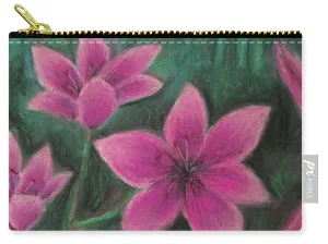 Pink Lilies - Carry-All Pouch