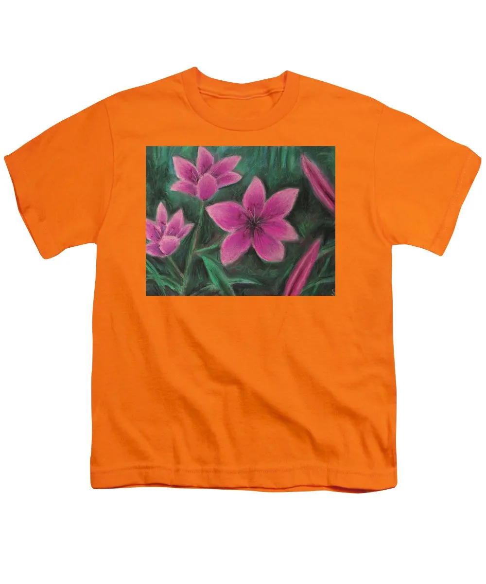 Pink Lilies - Youth T-Shirt