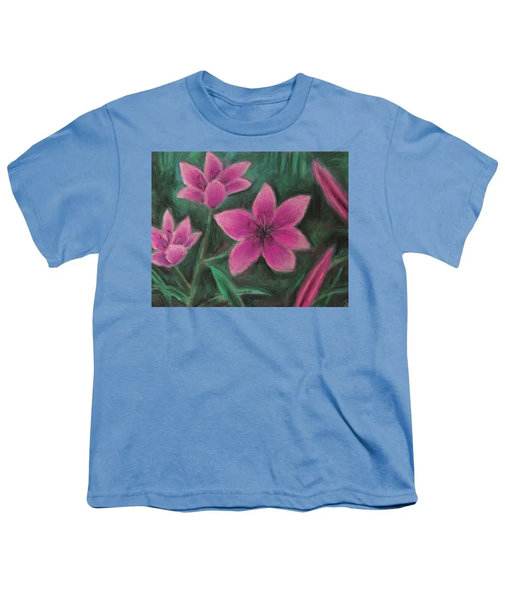 Pink Lilies - Youth T-Shirt