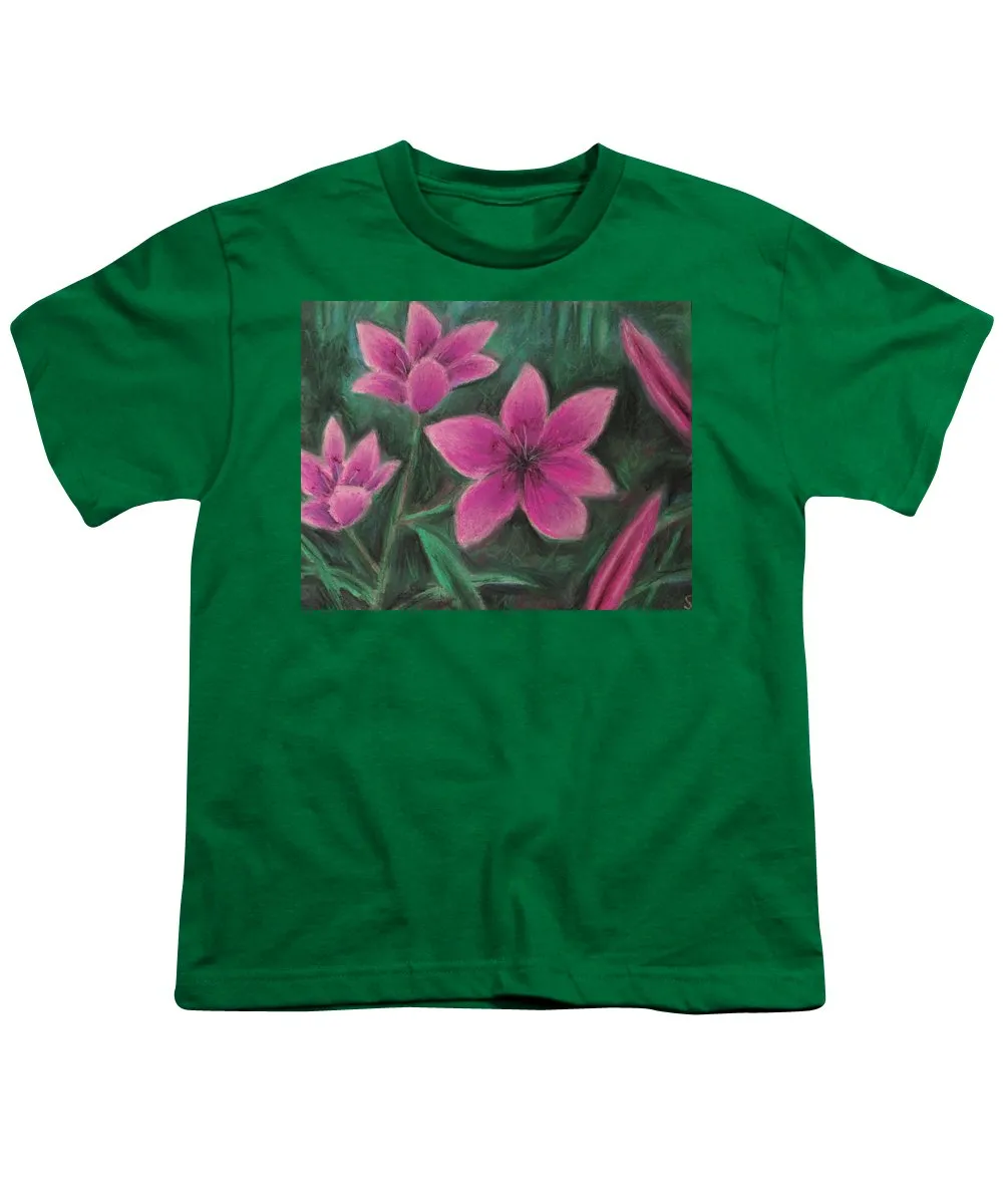 Pink Lilies - Youth T-Shirt