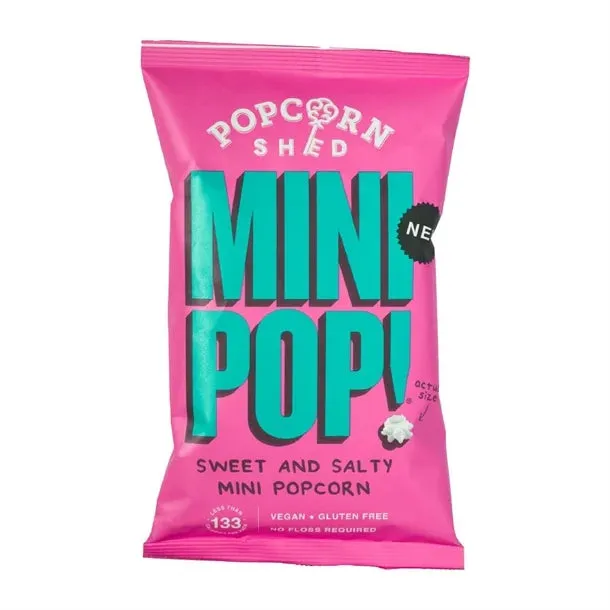 Popcorn Shed Sweet & Salty Mini Pop! Single Serve Bag 28G