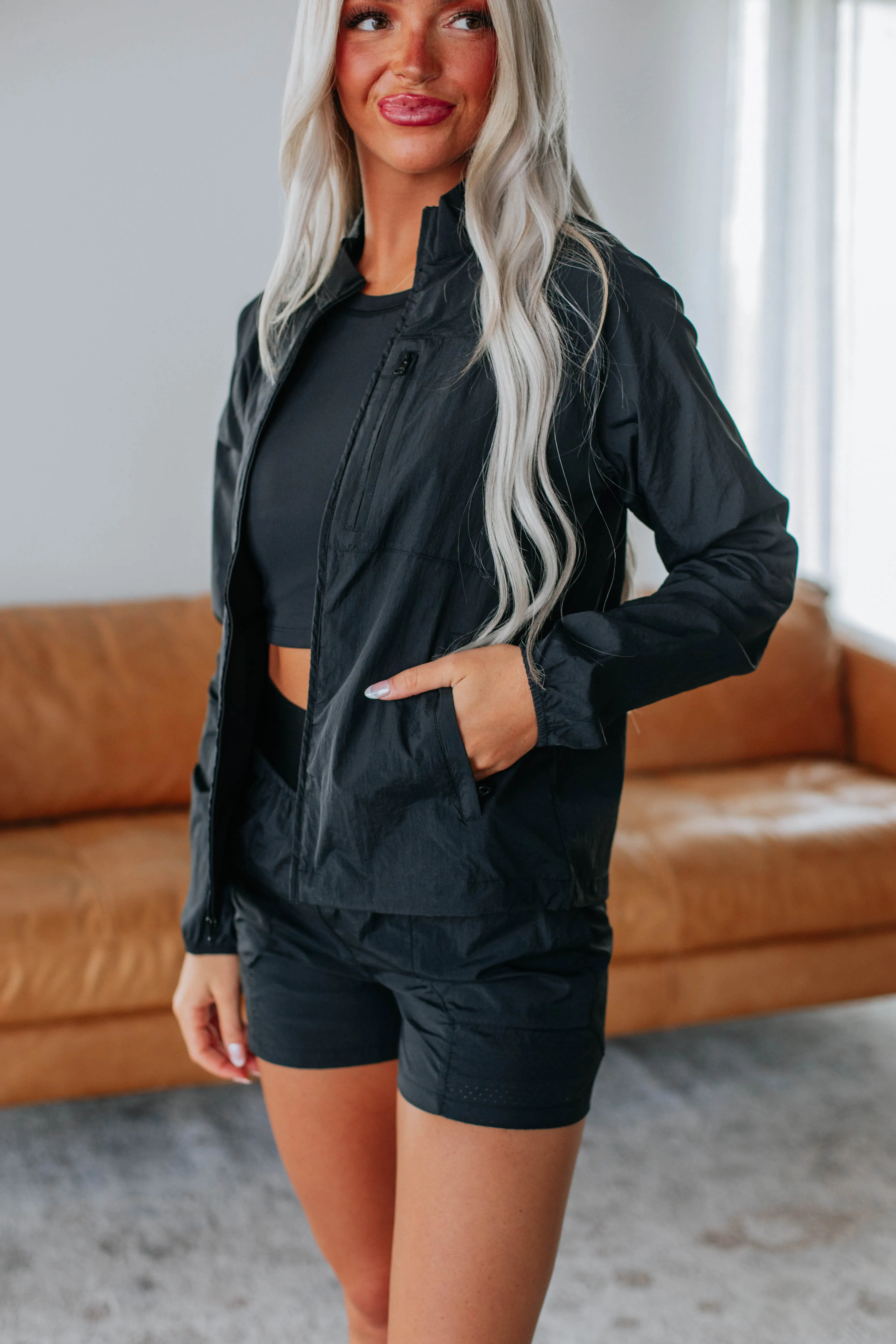 Portland Lightweight Jacket - Black