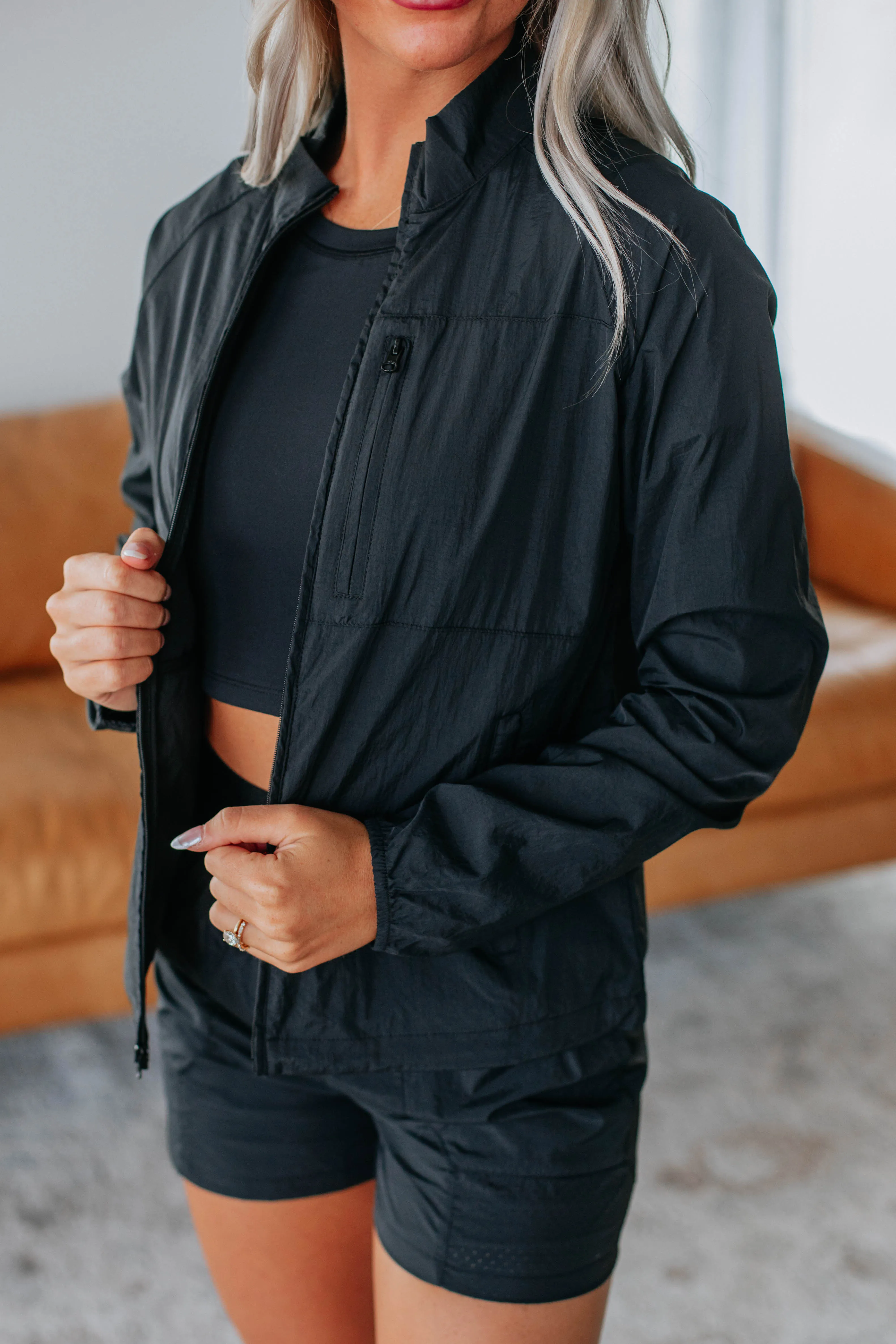 Portland Lightweight Jacket - Black