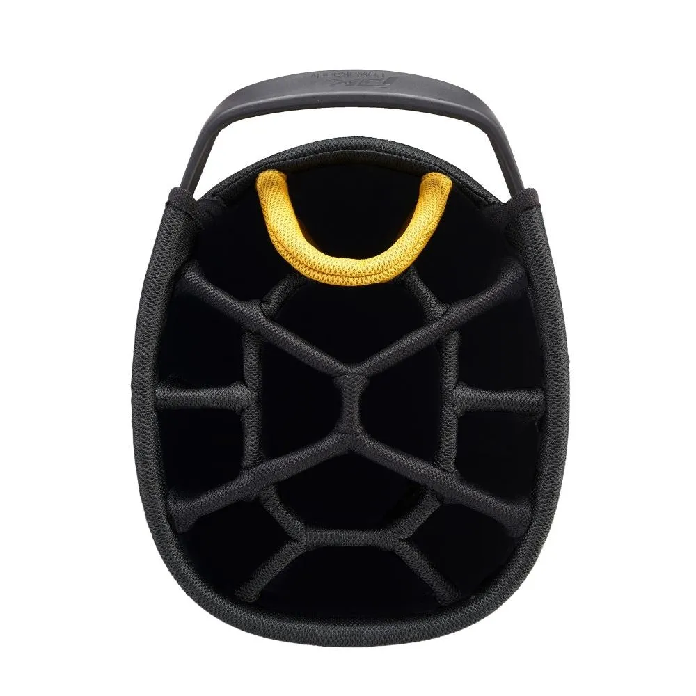 Powakaddy X-Lite Golf Cart Bag 2024 - Black Yellow Trim