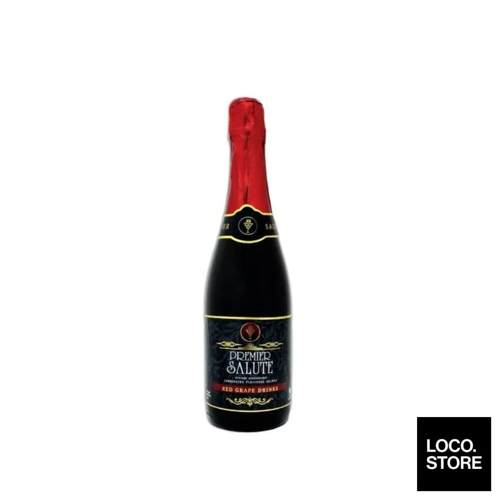 Premier Salute Sparkling Drinks Red Grape 750ml