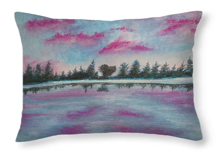 Pressing Pink - Throw Pillow