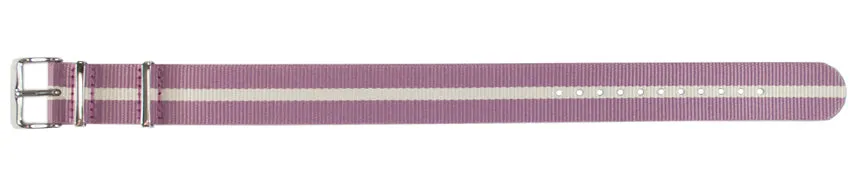 Purple Nylon Watch Strap 20mm 180738