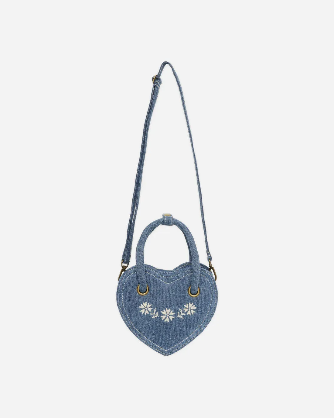 Purse | Heart Purse Indigo