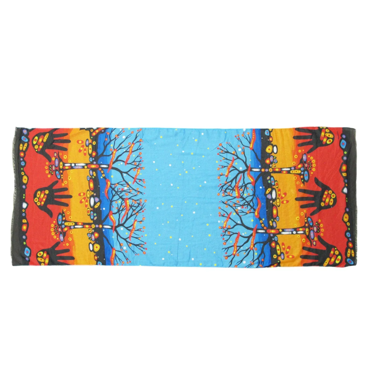 "Remember" ECO scarf by Native Artist, John Rombough