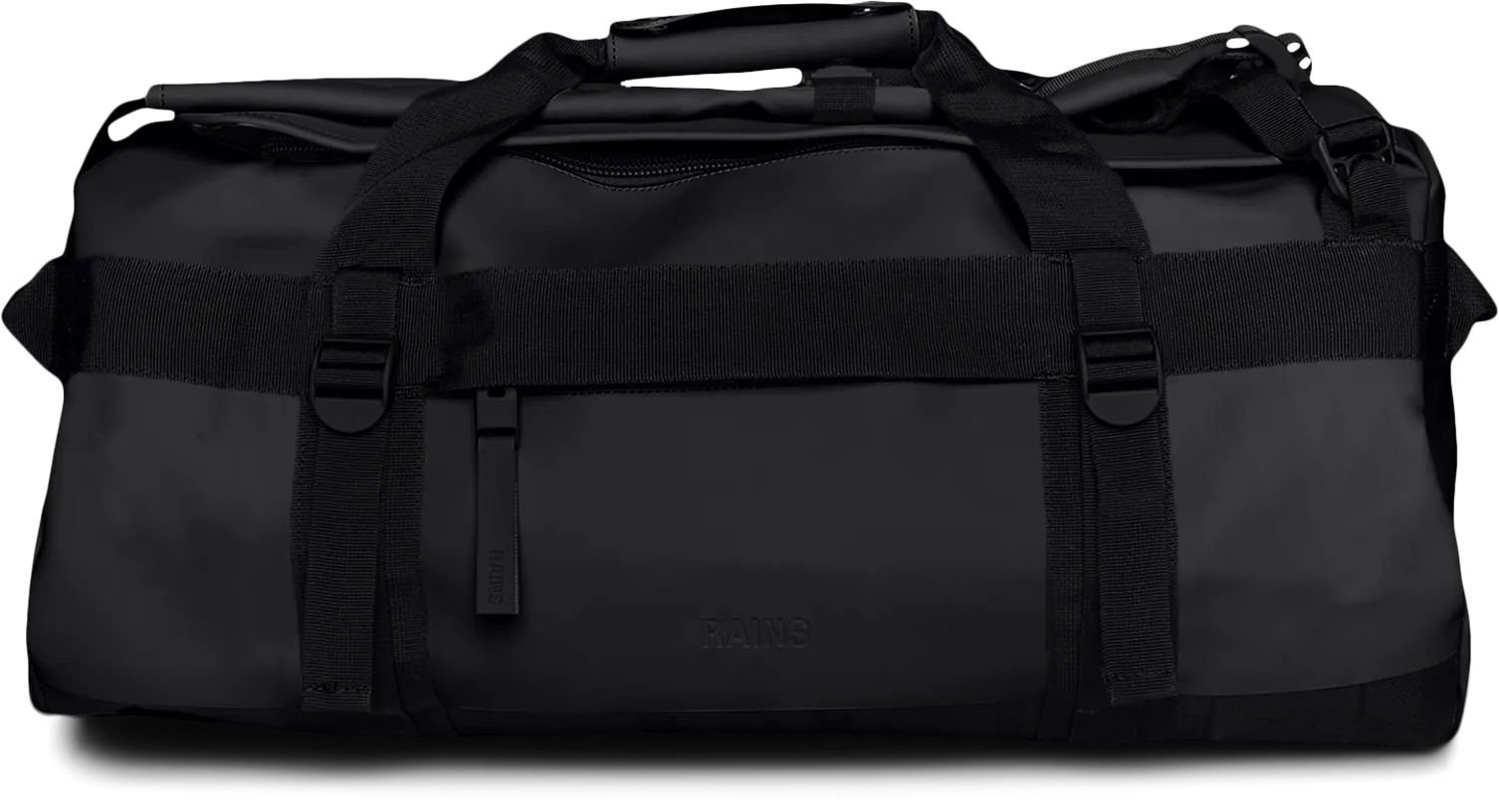 Rains Texel Duffel Bag W3 Black | Buy Rains Texel Duffel Bag W3 Black here | Outnorth