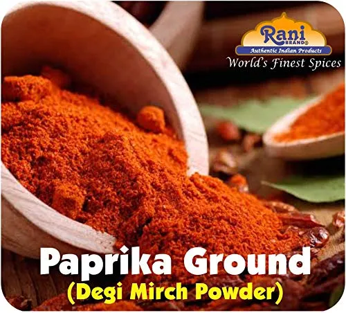 Rani Paprika (Deggi Mirch, Low Heat, Low Heat) Spice Powder, Ground 3.5oz (100g) ~ All Natural, Salt-Free | Vegan | No Colors | Gluten Friendly | NON-GMO | Kosher | Indian Origin