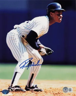 Rickey Henderson Signed 8x10 Photo New York Yankees (BAS BJ46805)